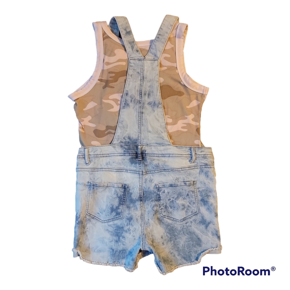 Epic Threads Girl's Overalls and top - Picture 2 of 4